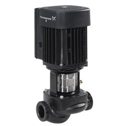 Inlinepomp, Grundfos TPE 25-90/2, 6/4", buitendraad cilindrisch BSPP-G (ISO 228-1), Qmax=13m3/h, L=180mm, Hmax=9m