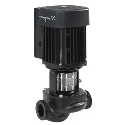 Inlinepomp, Grundfos TPE 25-90/2, 6/4", buitendraad cilindrisch BSPP-G (ISO 228-1), Qmax=13m3/h, L=180mm, Hmax=9m
