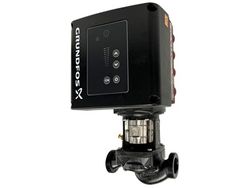 Inlinepomp, Grundfos TPE 32-90/2, 2", buitendraad cilindrisch BSPP-G (ISO 228-1), Qmax=14m3/h, L=180mm, Hmax=9m