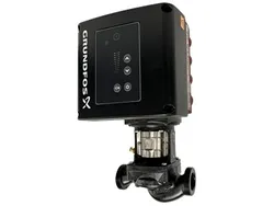 Inlinepomp, Grundfos TPE 32-90/2, 2", buitendraad cilindrisch BSPP-G (ISO 228-1), Qmax=14m3/h, L=180mm, Hmax=9m