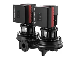Inlinepomp, Grundfos TPED 32-320/2, DN32, flens, Qmax=19m3/h, L=340mm, Hmax=32m