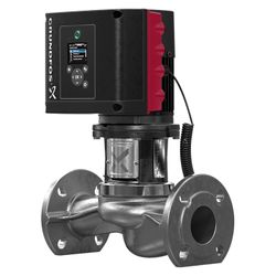 Inlinepomp, Grundfos TPE 3 40-200, DN40, flens, Qmax=31m3/h, L=250mm, Hmax=20m