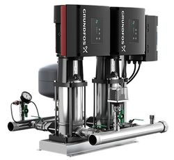 Surpresseur, Grundfos Hydro Multi-E 2 CRIE 1-4, 2 pompes, 6m3/h, 36m, 3x380 - 440V