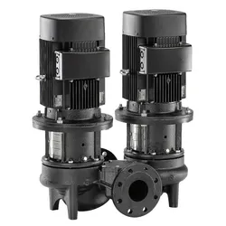 Inlinepomp, Grundfos TPD 125-130/4, DN125, flens, Qmax=147m3/h, L=620mm, Hmax=13m