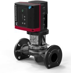 Inlinepomp, Grundfos TPE 80-170, DN80, flens, Qmax=87m3/h, L=500mm, Hmax=17m