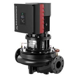 Inlinepomp, Grundfos TPE 50-290/2, DN50, flens, Qmax=36m3/h, L=340mm, Hmax=29m