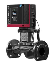 Inlinepomp, Grundfos TPE 150-110/4, DN150, flens, Qmax=258m3/h, L=800mm, Hmax=11m