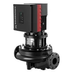 Inlinepomp, Grundfos TPE 40-270/2, DN40, flens, Qmax=18m3/h, L=320mm, Hmax=20m