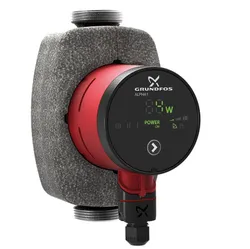 circulatiepomp Grundfos Alpha1 N 10bar . L=180mm . Hmax=4m . 6/4"M . sanitaire toepassing  . EEI <= 0.2 25-40 180
