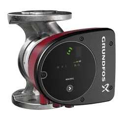 Circulatiepomp, Grundfos Magna1 N 40-40 F, 10bar, L=220mm, Hmax=8m, DN40-PN6, sanitaire toepassing, EEI <= 0.2, Qmax=3m3/h