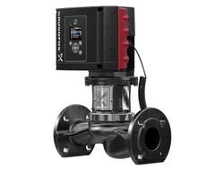 Inlinepomp, Grundfos TPE3 65-280, DN65, flens, Qmax=60m3/h, L=340mm, Hmax=28m