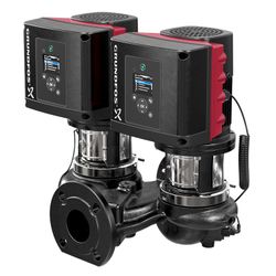 Inlinepomp, Grundfos TPED 32-150, DN32, flens, Qmax=17m3/h, L=220mm, Hmax=15m