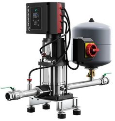 Drukverhogingsunit, Grundfos Hydro Solo-E CRIE 3-7, 1 pomp, 3.5m3/h, 53.4m, 1x220 - 240V