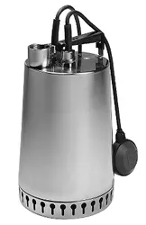 Dompelpomp inox, Hmax=10m, Qmax=14m3/h, 1x220 - 240V, stroomkabel=10m, Grundfos Unilift AP12 40.04.1