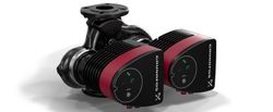 Circulateur double, Grundfos Magna1 D 100-100 F, 6bar, L=450mm, Hmax=10m, DN100-PN6, EEI <= 0.19, Qmax=64.08m3/h