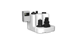 Groupe de pompage pour eaux usées/eaux pluviales, DN80, Qmax=45m3/h, Hmax=8m, Grundfos Multilift MLD12.4.3