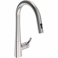 keukenmengkraan Hansa blad/kraangat eengreeps chroom