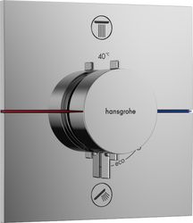 afbouwdeel inbouwmengkraan Hansgrohe ShowerSelect Comfort E geschikt voor douche handbediend chroom