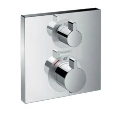 Afbouwdeel inbouwmengkraan, Hansgrohe, geschikt voor wastafel (inbouw in muur), handbediend, chroom