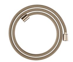 Doucheslang, Hansgrohe Designflex, L1600mm, goud, textiel