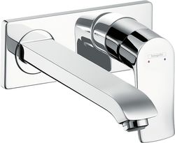 Mitigeur à encastrer, Hansgrohe, à griffe simple, chromé