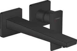 Wandmengkraan, Hansgrohe Metropol, eengreeps, zwart