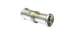 Persverloopmof, messing, 20/2x16/2mm FF, (drink)water, Henco