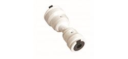 Steekverloopmof, kunststof, 20 x 16mm FF, (drink)water, Henco Vision - Push Fit
