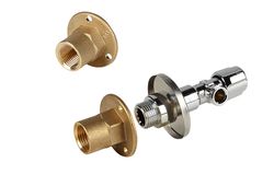culasse murale à sertir Henco laiton 1/2" x 1/2" équerre