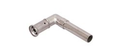 Coude de transition à sertir 90°, laiton, 16/2mm x 12mm tube en cuivre, eau potable, Henco