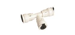 Té push fit, plastique, 16mm FFF, eau potable, Henco