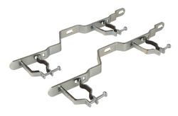 SUPPORT DOUBLE AVEC ISOLATION  POUR TOUS COLLECT. 1 210MM 1 Piece Henco