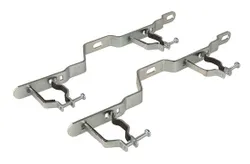 CLLCTR-OPHANGBEUGEL DUBBEL+ISOLATIE ALLE KOLL. 1 210MM 1 beugels Henco