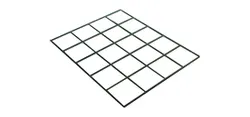 Staalnet, Henco, 2110x1200mm, RM=100mm, staal, verzinkt