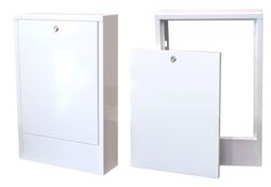 OPBOUWVERDELERKAST RAL9003 INT BREEDTE 1015MM zonder rugplaat Henco
