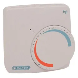 thermostat d'ambiance avec affichage de l'heure Henco