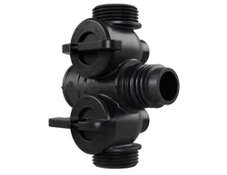 collecteur pour chauffage plastique Henco Pro-Flow 1PO  noir