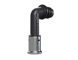 Coude de transition à sertir 90°, plastique, 20/2mm x 3/4" M, eau potable, Henco Pro-Flow