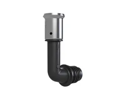Coude de transition à sertir 90°, plastique, 20/2mm x 3/4" M, eau potable, Henco Pro-Flow