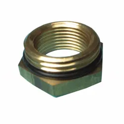 Draadverloopring, messing, 3/4" x 1/2" MF, Henco