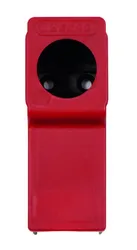 MES WALL BOX 1x ROOD 1/2FX16mm PRESS Zonder bevestigingsprofiel Henco