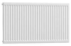 Paneelradiator, Henrad Compact Vento 22, HxL=400x1000mm, 556W (75/65/20), wit, RAL9016