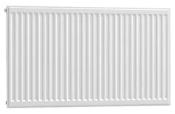 Paneelradiator, Henrad Compact Vento 22, HxL=400x1000mm, 556W (75/65/20), wit, RAL9016