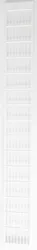 Bovenbekleding radiator, Henrad T22, L1000mm, D102mm, wit