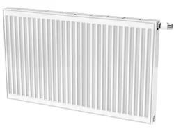 Paneelradiator, Henrad Premium All-In 22, HxL=500x600mm, 896W (75/65/20), wit, RAL9016, aansluiting rechts