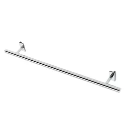 Handdoekhouder, Henrad, houder vast, chroom, 480mm