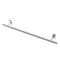 Handdoekhouder, Henrad, houder vast, chroom, 580mm