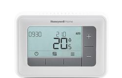 Thermostat d'ambiance avec affichage de l'heure, Honeywell Home Chronotherm, programmation journalière ou hebdomadaire classe IV
