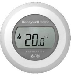 thermostat d'ambiance avec affichage de l'heure Honeywell Home programme hebdomadaire modulable