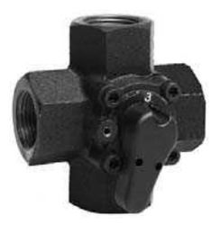 vanne mélangeuse à quatre voies Honeywell Home DN80 V5442A
